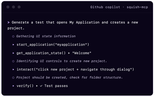 From Assistant to Autonomous Tester: Enable your AI Agent to Understand and Control your Application